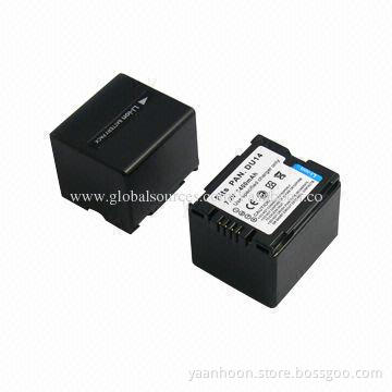 Camera Battery, Fit for Panasonic DU14/VBD140/DZ-BP14S, Replacement for NVGS10/GS25/GS26/GS27